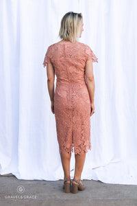 Pink Ruby El Paso Lace Dress
